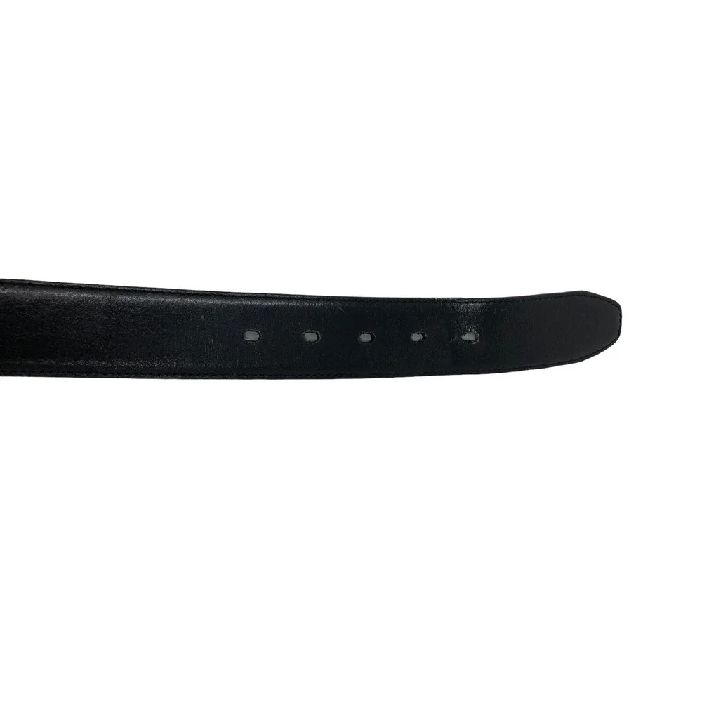 LEVI STRAUSS Mens Reversible Belt Black & Brown Genuine Leather Size 42 Casual